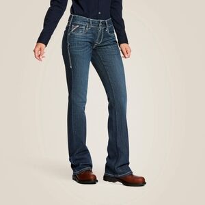 Ariat 36x32 FR Stretch DuraLight Ella Mid-rise Bootcut Jeans